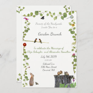 Invitation mariage postal: Nouveau-Brunswick