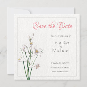 Invitation Mariage Professional Flower Design Enregistrer la 