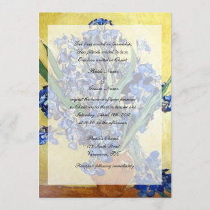 Invitation Mariage religieux. Vincent van Gogh