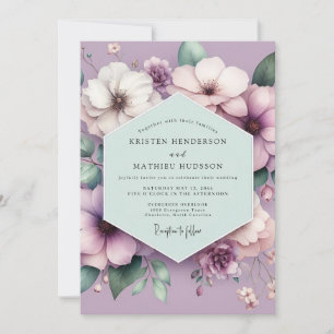 Invitation Mariage Rêvé Fleur de Lavande