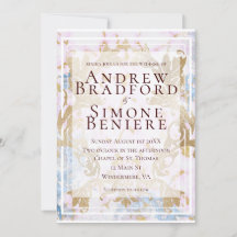 Mariage Rococo personnalisable