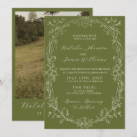 Mariage romantique à l'ancienne avec des fleurs ve