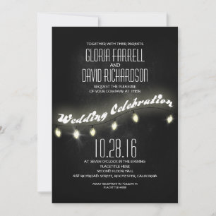 Invitation mariage romantique et romantique