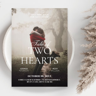 Invitation Mariage Romantique Photo Movie Novel Poster