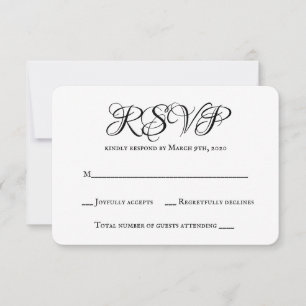 Invitation Mariage RSVP