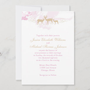 Invitation Mariage rustique de Woodland