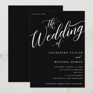 Invitation Mariage, Script moderne