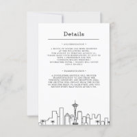 Mariage Seattle | Détails de l'invité