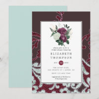 Mariage shabby-chic vintage avec motifs floraux et