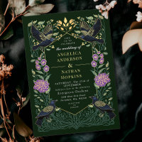 Mariage Snapdragon de corbeau gothique enchanté