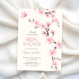 Invitation Mariage sous les fleurs de cerisier