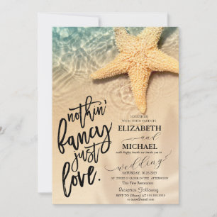 Invitation Mariage sur la plage de Seastar