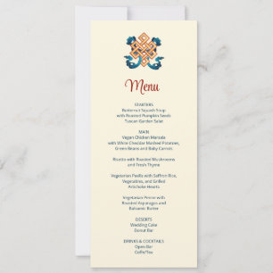 Invitation Mariage tibétain sans fin