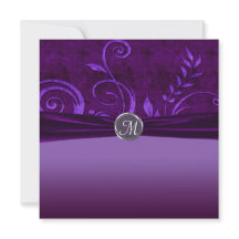 Mariage Tourbillon de Velours Plum et Violet