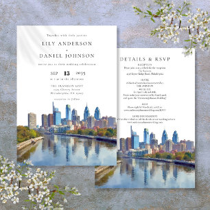 Invitation Mariage tout compris avec vue sur Philadelphie à l