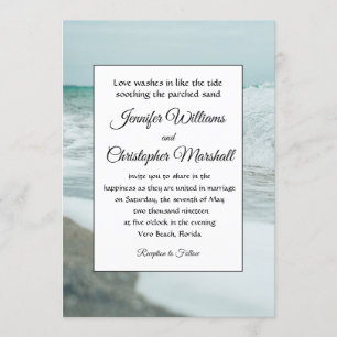 Invitation Mariage tropical