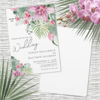 Mariage Tropical Floral