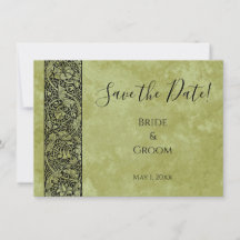 Mariage vintage, Parchemin Floral Fleur Victorien