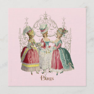 Invitation Marie-Antoinette en attente