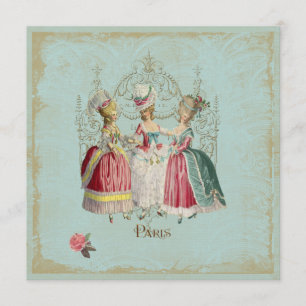 Invitation Marie-Antoinette en attente