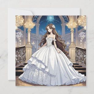 Invitation Mariée Anime