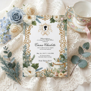 Invitation Mariée de la saison Fête de mariage hivernale de N