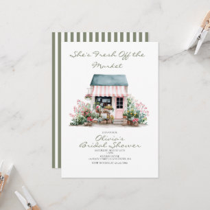 Invitation Mariée Fraîche du Marché