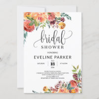 Marigold d'automne Boho et fleurs bordeaux rousses