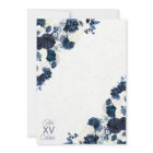 Marine Blue Western Charra Bottes florales Quincea