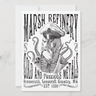 Invitation Marsh Refining Company Innsmouth Lovecraft