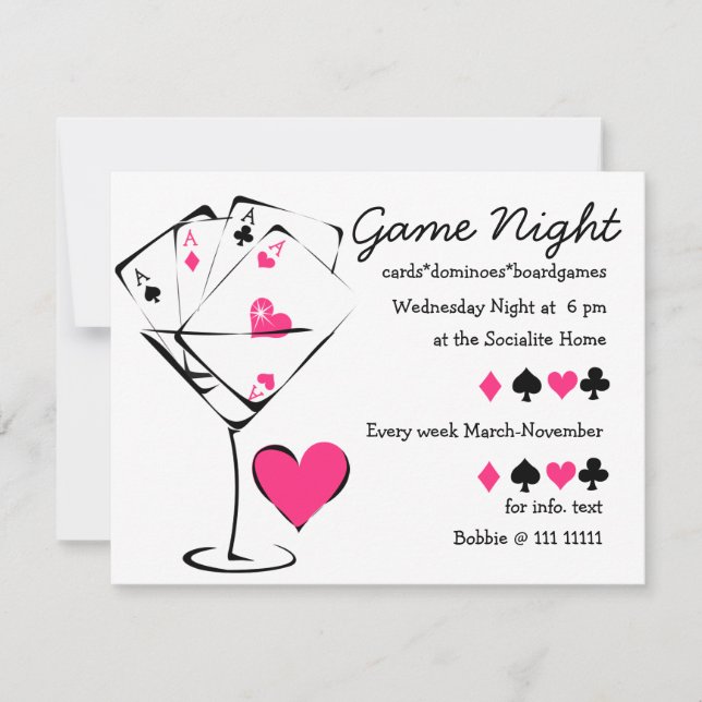 Invitation Martini (Devant)