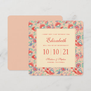 Invitation MARVEL Avengers Fleur Rose   Demoiselle d'honneur