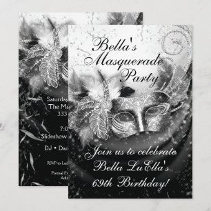 Invitation Masquerade Mardi Gras
