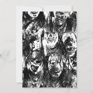 Invitation Masques déplaisants