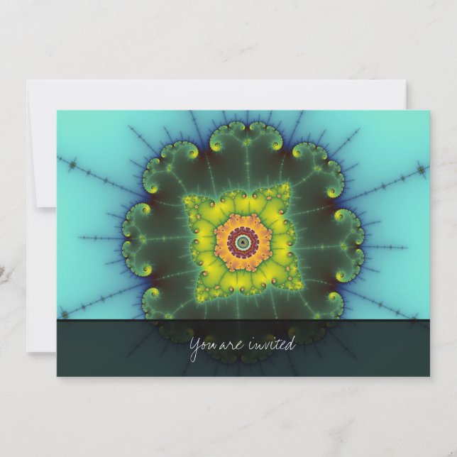 Invitation Matilda 1 - Art fractal (Devant)