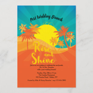 Invitation Matin Tropicale