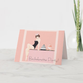 INVITATION MAUVAIS LAPIN - ROSE