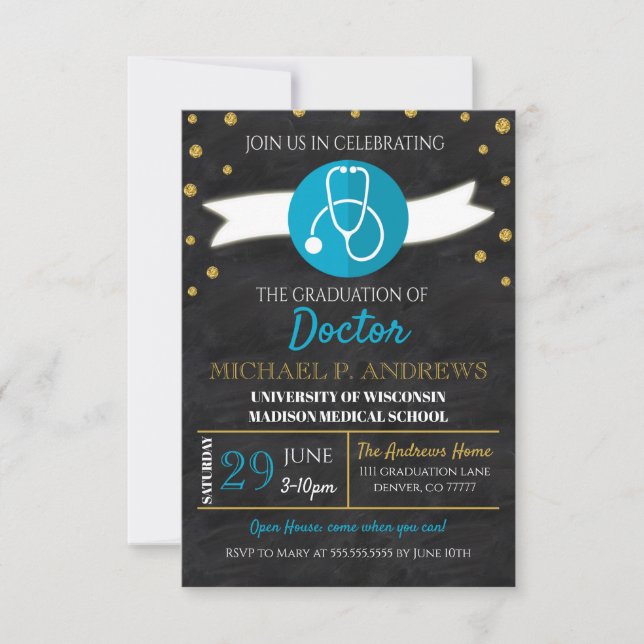 INVITATION MÉDICALE DU PARTI (Devant)