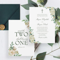 Megan White Roses Verdure Mariage chrétien