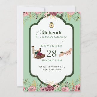 Invitation Mehendi