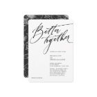 Meilleur Ensemble Moderne Calligraphie noir et bla