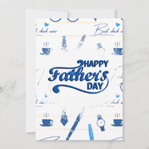 Invitation Meilleur Papa Jamais, Bonne Fête des pères