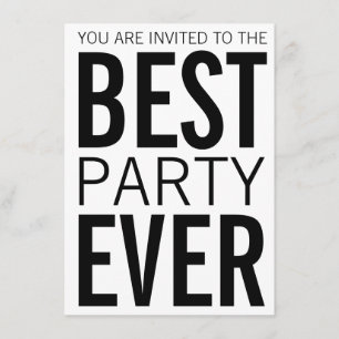 Invitation Meilleur parti jamais