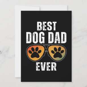INVITATION MEILLEUR PÈRE DE CHIEN JAMAIS