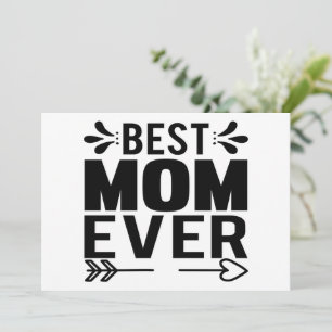 Invitation Meilleure Maman de tous les temps !