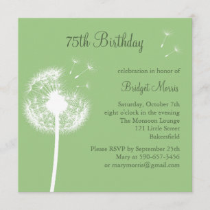Invitation Meilleurs voeux ! (vert)