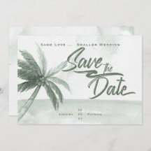 Même Amour Petite Mariage Plage Monochromatique Sa