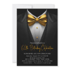 Mens Black Gold Tuxedo N'importe quel nombre Anniv