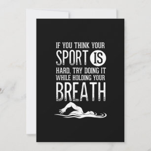 Invitation Mens Swimmer Swimming Sport Practice