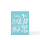 Merci! - Motif Pyrex Vintage - Papier